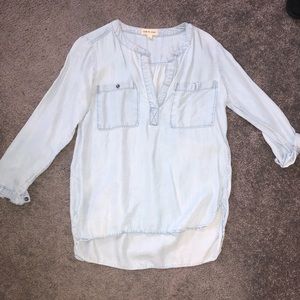 Chambray blouse
